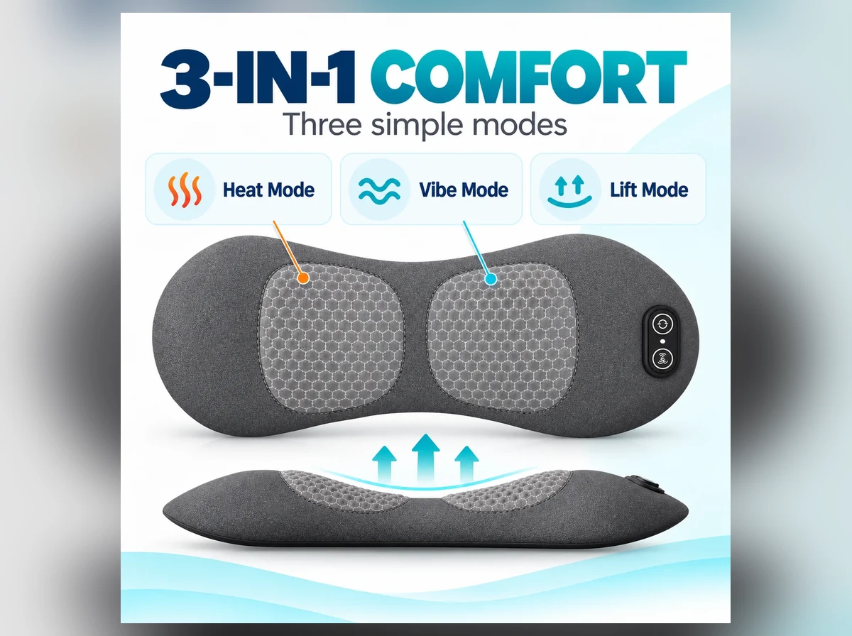 Ergonomic 26° Saddle Contour With Dual Breathable Mesh Zones